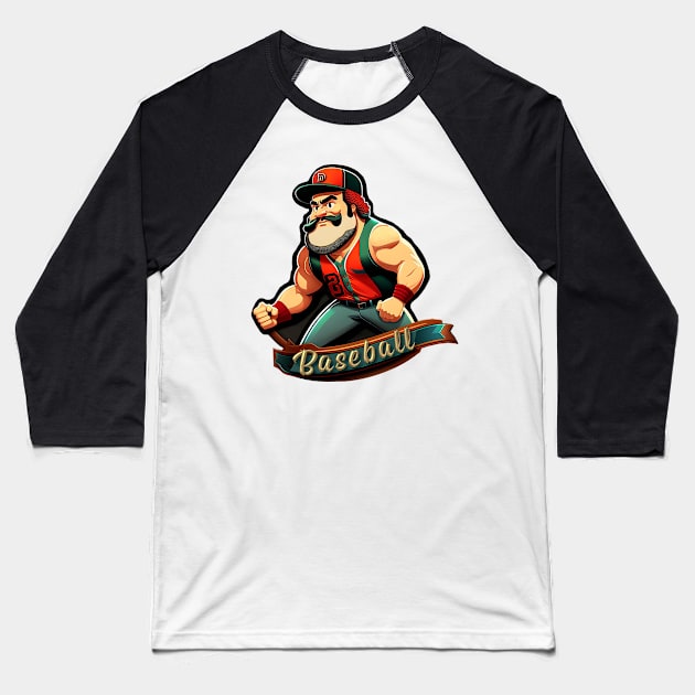 Baseball Design Baseball T-Shirt by ArtShare